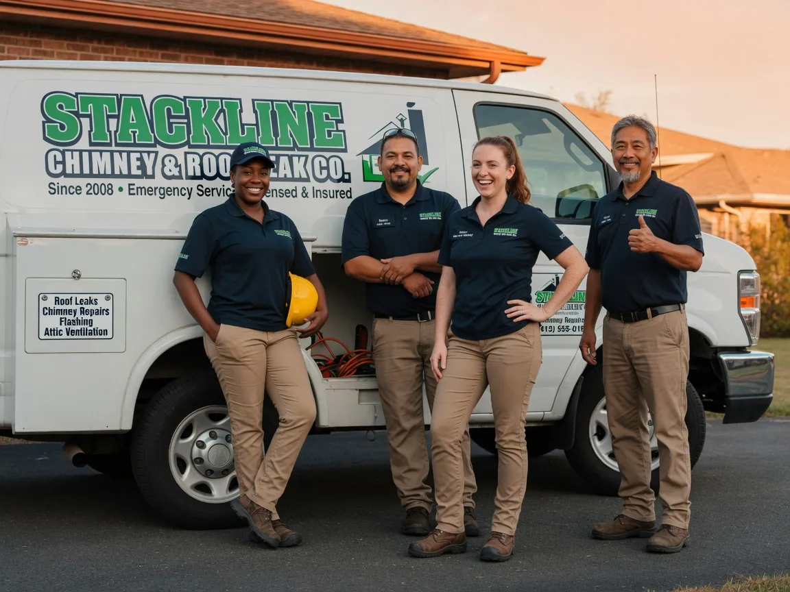Chimney flashing repair company in El Reno, OK